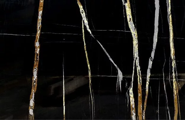 Aziza Noir Black Marble Tiles