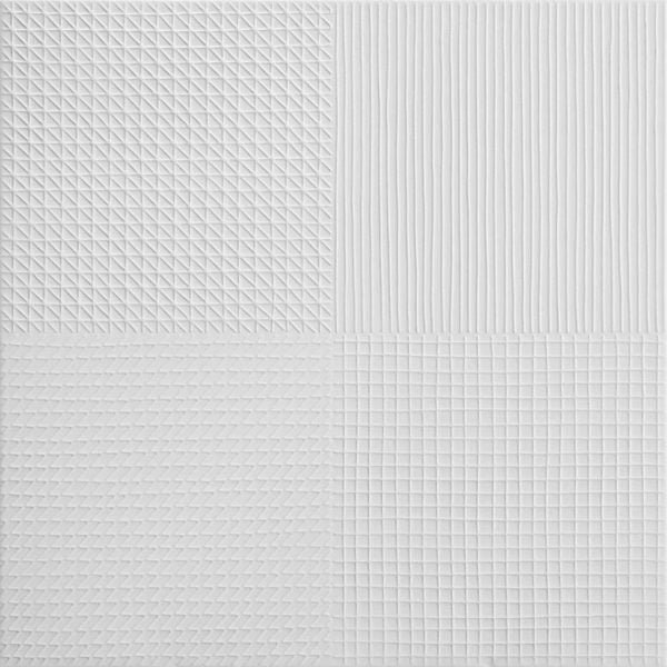 COTTO Gloss Work White Mix 16X16 FT Floor Tile