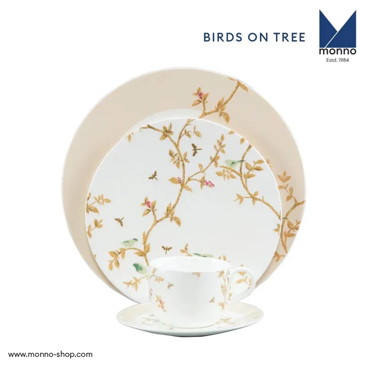 Monno Birds On Tree Bone china Tableware 20 Monno Birds On Tree Bone china Tableware