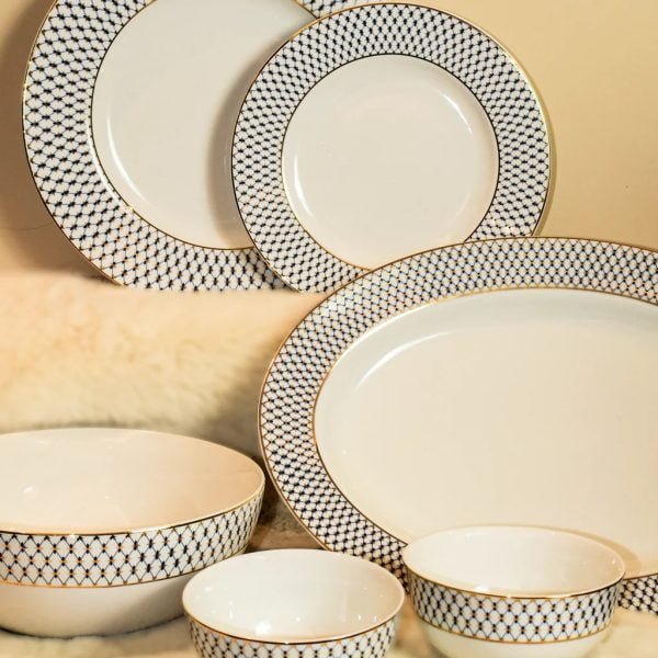 Monno Mirage Porcelain Dinner Set